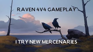 Northgard  Journeymen Raven 4v4 gameplay  Im trying new mercenaries amp raids [upl. by Kenyon]