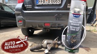 DPF reinigen mit DieselpartikelfilterReiniger aus der Sprühdose  So funktioniert´s [upl. by Tracey]