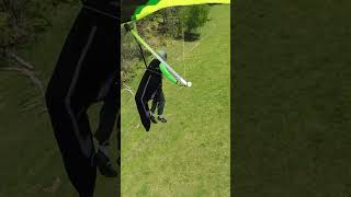 Squeaking into LZ aviation tennessee landing hanggliding usa [upl. by Alag216]