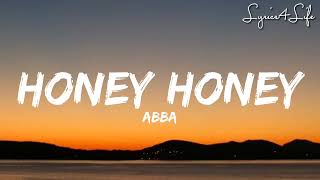 ABBA  Honey Honey Lyrics [upl. by Dnalel]