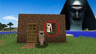 BEBE NOOB VS CREEPYPASTA LA MONJA MINECRAFT TROLL  ROLEPLAY [upl. by Kerek552]