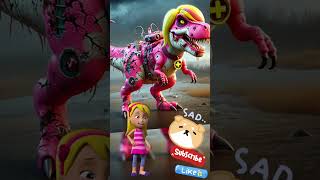 PAW PATROL as SCARY TREX PART2🦖👾 paw patrol pawpatrol transformation cartoon trending [upl. by Warfield]