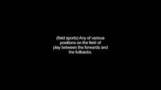 halfbacks video Dictionary meaning and pronunciation [upl. by Yelena996]