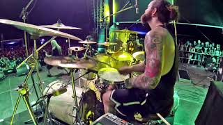 SUFFOCATIONCatatoniaEric MorottiLive in Brutal Assault 2017 Drum Cam [upl. by Karoly]