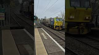 Network Rail track spraying train at Erdington [upl. by Wyn]