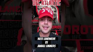 UFC Atlantic City  Nate Landwehr vs Jamall Emmers [upl. by Hime655]