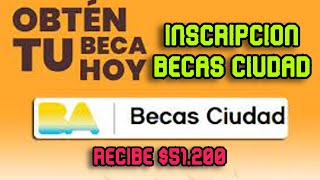 Becas Ciudad  Apoyo Economico para el Secundario Terciario o Carrera de Enfermeria [upl. by Ordisy897]