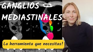 ¡Ganglios mediastinales por TC La herramienta que necesitas para aprenderlos en tiempo record ⏲️ [upl. by Enelyt]