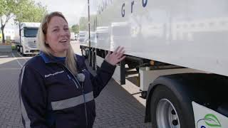 Vrachtwagenchauffeuse Bianca  Cornelissen Groep  Sectorinstituut Transport en Logistiek [upl. by Arutek]