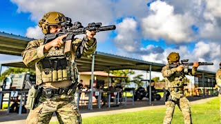 Texas City SWAT Team Training [upl. by Venditti116]