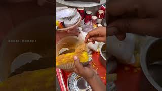 Spicy Masala Sweet Corn Chaat 50 Rs Only Shorts streetfood sweetcorn [upl. by Ayahc738]