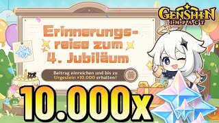 Bis zu 10000x Urgestein in Genshin Impact gewinnen [upl. by Annavoj]