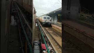 Anga Express entering 1st Centralised AC Station of India railway [upl. by Nirek]