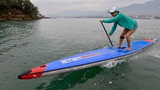 Starboard Unlimited FLATWATER Airline 180quot×27quot TEST RIDE [upl. by Ijuy]