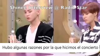 Entrevista a Shinee 2018  Onew Llora recordando a Jonghyun  ERIKA FLORES [upl. by Annabella702]