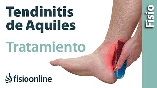 ¿Cómo tratar la Tendinitis de Aquiles Ejercicios y consejos de un fisioterapeuta [upl. by Sisenej]