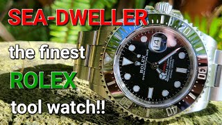 Rolex SeaDweller 126600  the finest tool watch  and its available from your Rolex AD [upl. by Aymahs]