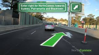 Northern on ramp from Pennant Hills Road [upl. by Anelyak]