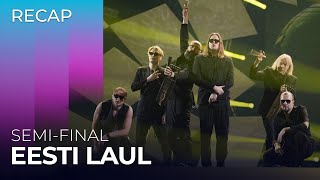 Eesti Laul 2024 Estonia  SemiFinal  RECAP [upl. by Ateval]