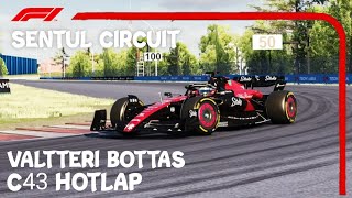 Valtteri Bottass C43 Hotlap at Sentul International Circuit [upl. by Adnilym108]