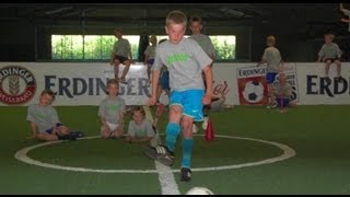 Voetbal Skills Test bij STOP and LOB in Hambühren Duitsland [upl. by Ellered]