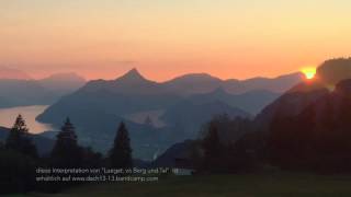 DACH1313  Lueget vo Berg und Tal swiss folk song interpretation 2014 [upl. by Bent]