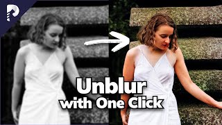 How to Unblur A PicturePhotoImage with One Click Tutorial 2023 [upl. by Rengia]