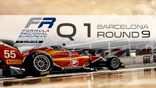 QP1  Round 9 Barcelona F1 Circuit  Formula Regional European Championship by Alpine [upl. by Leopoldeen]