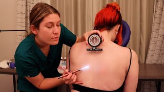 ASMR for DEEP SLEEP  Nervoscope Spine Tracing amp Chiropractic Exam [upl. by Monson261]