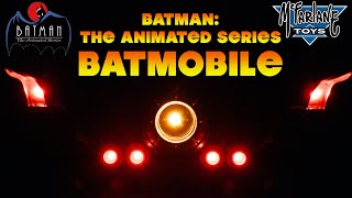 McFarlane Toys 112 Scale Batman the Animated Series Gold Label BATMOBILE Unboxing amp Review [upl. by Norling794]