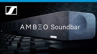 The AMBEO Soundbar in detail  Sennheiser [upl. by Alded]