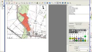 8 komponowanie mapy przy pomocy qgis [upl. by Mycah]