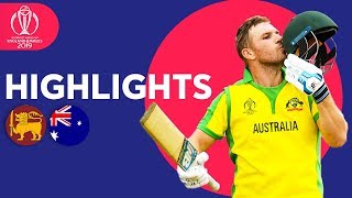 Finch Smashes Super 153  Sri Lanka vs Australia  Match Highlights  ICC Cricket World Cup 2019 [upl. by Jareb]