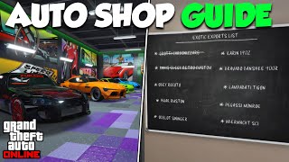 GTA Online AUTO SHOP Money Guide  GTA Online Auto Shop Guide amp Tips To Make MILLIONS [upl. by Yesmar]