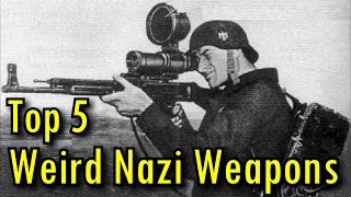 Top 5 Weird WW2 German Weapons [upl. by Fawna425]