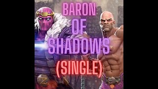 Baron Of Shadows Single [upl. by Richard18]