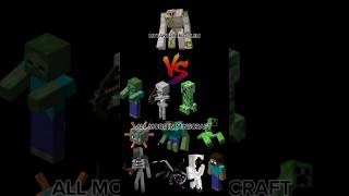 MUTANTTitan IRON GOLEM VS ALL MOBS MINECRAFT minecraft edit irongolem [upl. by Mazel]