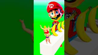 Squeezy Girl Jump Apple Banana Mario AndroidPC Gameplay fun shorts gameplay mobilegame [upl. by Ahmad998]