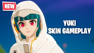 NEW YUKI SKIN GAMEPLAY  FORTNITE CYBER INFILTRATION PACK [upl. by Nicolas]