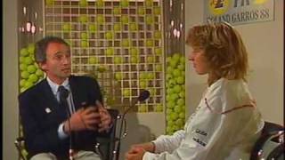 Steffi Graf  1988 Interview [upl. by Elak51]