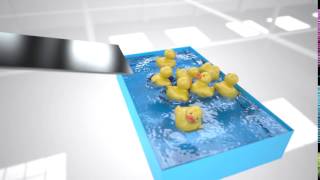 RealFlow 10 Dyverso Interaction Rigid Liquid [upl. by Nita730]