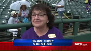 Lupus walk at Progressive Field [upl. by Dita]