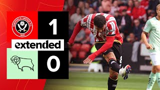 Sheffield United 10 Derby County  Extended EFL Championship highlights [upl. by Barbour]