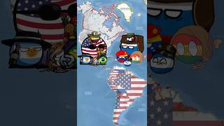 RUSIA VS EEUU EN LATINOAMÉRICA countryballs paises curiosidades historia mapa [upl. by Notliw529]