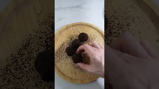 Making Chocolate Truffles at home Full recipe in the video [upl. by Nesyt675]