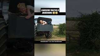 Clarksons Tractor is misbehaving 😅🤣 jeremyclarkson tractor lol grandtour [upl. by Neri694]