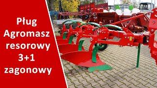 Pług jednobelkowy resorowy agromasz  wwwfhlupuspl [upl. by Nigem194]