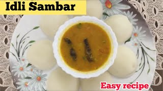 Idli Sambar recipe इडली सांभर Rava Idli trending viral food recipe idli sambar sambarrecipe [upl. by Ile867]