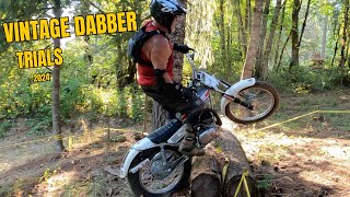 COTAs 2024 Vintage Dabber Motorcycle Trial highlights [upl. by Himelman]