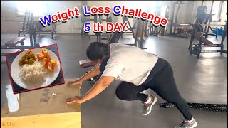 Weight Loss Challenge  Diet Plan for Weight loss Day5  Fitness Challenge  Full Meal Plan Telugu [upl. by Aniad925]